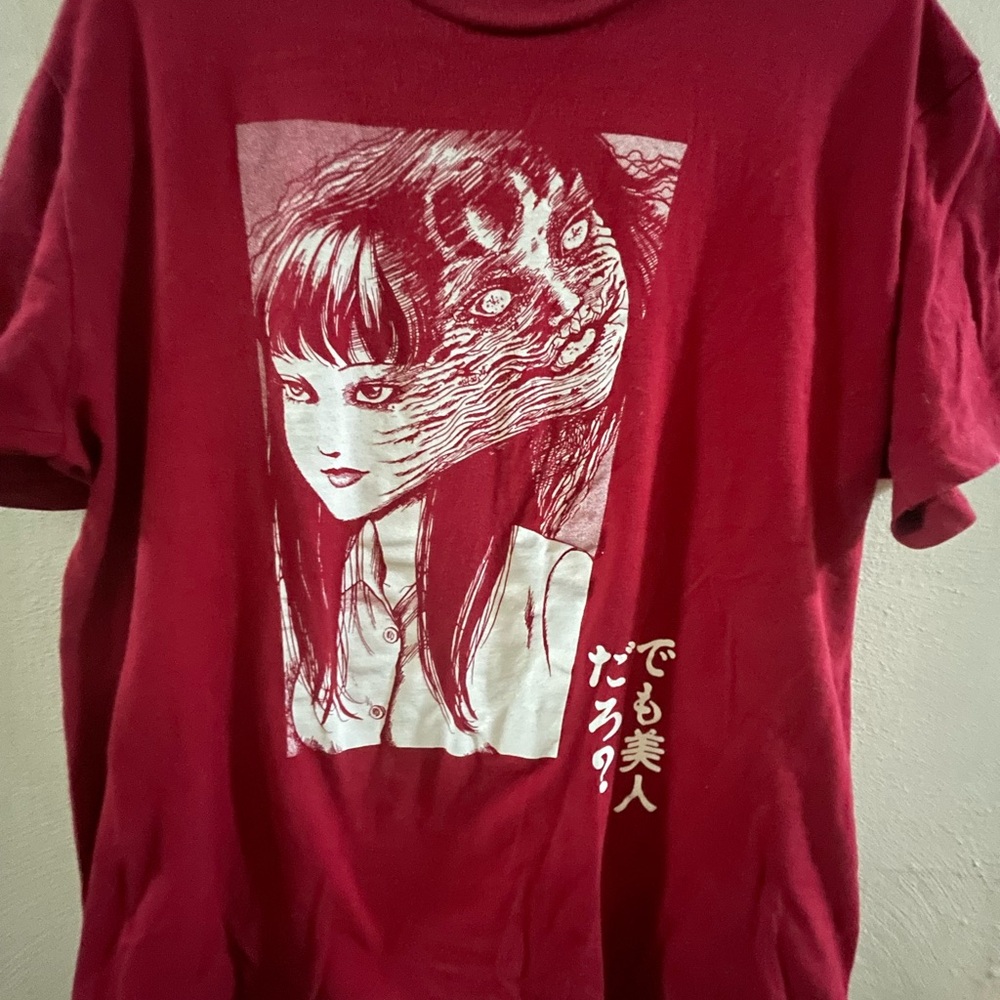 Original Junji ito t-shirt crunchyroll collab